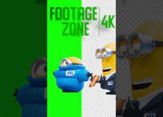 Minions Despicable Me 4 Green Screen 4K