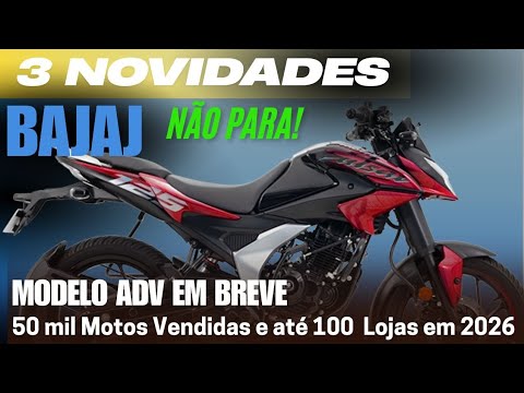 Bajaj Announces 3 New Models In Brazil In 2026 The Brand Has Sold 50 000 Motorcycles
