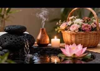  موسيقى سبا هادئة وبيانو ناعم مع خرير الماء Relax