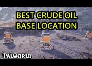 PALWORLD 1 0 BEST CRUDE OIL BASE Location Best Crude Oil Farming Spot With 3 Extractors