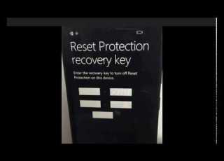 Lumia 640 Reset Protection Key Bypass