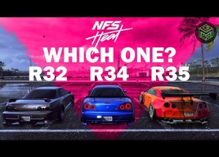  Which GT R Is The BEST For RACING Need For Speed Heat Skyline Testing R32 Vs R34 Vs R35