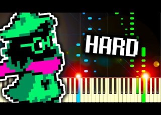  SCARLET FOREST From DELTARUNE Piano Tutorial