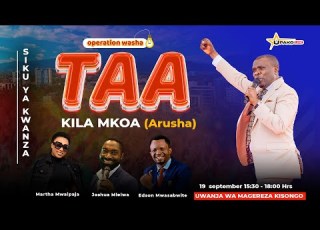 LIVE MTUME MWAMPOSA KATIKA KONGAMANO KUBWA LA WASHA TAA KILA MKOA ARUSHA SIKU YA KWANZA