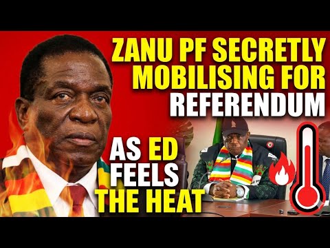 ED Mnangagwa Secretly Mobilising Referendum As 2030 Bill Pressure Explodes
