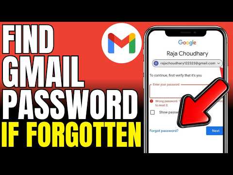 How To Find Gmail Password If Forgotten 2026