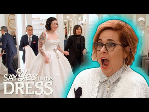 Family Hates The Bride S Plain Wedding Dress Say Yes To The Dress America