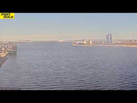 Finland Port Of Oulu Timelapse 23 3 2026 Finland Port Of Oulu Timelapse 23 3 2026