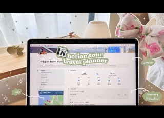 NOTION TEMPLATE Notion Travel Planner Tutorial Free Template