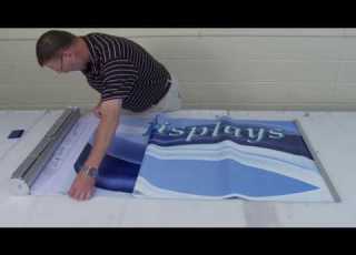  Economy Retractable Banner Stand Replace Banner Print