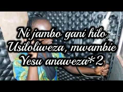 Pasco Mshindi New Song USILOLIWEZAAA Official Lyric Video