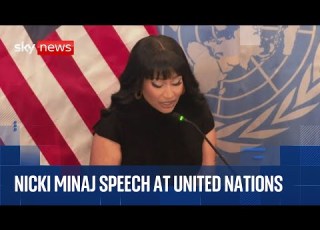 Nicki Minaj Delivers Speech At UN To Highlight Claims Of Christian Persecution In Nigeria