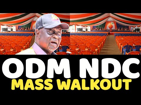 WANGA And OBURU Finished As ODM Delegates Announced Mass Boycott And WALKOUT On NDC