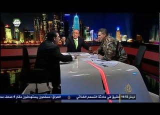 هروب الشبيح هيثم سباهي من البطل العقيد عبد الحميد زكريا في الأتجاه المعا 2013 4 2