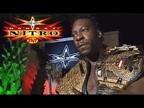 U S Champion Booker T Wins The WCW World Title From Scott Steiner Monday Nitro Finale 2001