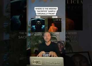  Where Is The Weeknd Sacrifice Sample Originally From On Dawn FM Shorts Theweeknd Sample Music