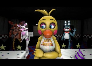 Fnaf SFM Toy Bonnie And Toy Chica