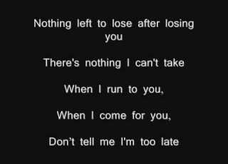 Enrique Iglesias Maybe Lyrics