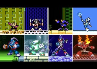  All Robot Master Boss Fights Mega Man 1 11 Mega Man Bass Mega Man V