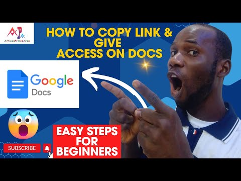 How To Share A Google File Link Access Africanprincearex Googledocstutorial