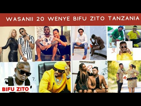 WASANII 20 WENYE BIFU ZITO TANZANIA HAWA APA WASANII WENYE UGOMVI MZITO WASIOPENDANA KABISA TANZANIA