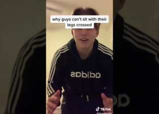 Why Guys Can T Sit With Their Legs Crossed