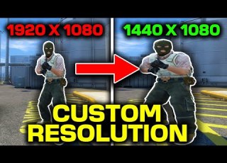  How To Play CSGO On CUSTOM Resolutions 1440x1080 More