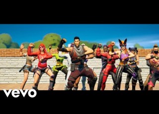 PSY GANGNAM STYLE Official Fortnite Music Video