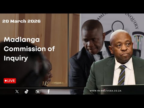 Madlanga Commission Of Inquiry 20 March 2026 Madlanga Commission Of Inquiry 20 March 2026