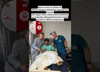 Wilson Nangu Amefanyiwa Upasuaji Tayari