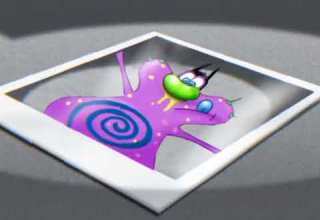 MGM Cartoon Oggy And The Cockroaches Black And White