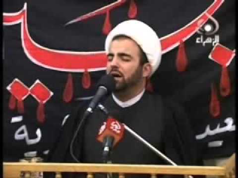 الشيخ حيدر المولى مفاخرة بين الامام علي والامام الحسين ع