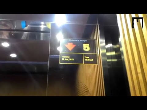 Mitsubishi Elevator At Paragon Mall Singapore
