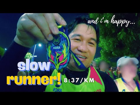 Kahit Mabagal Tayo Tumakbo OKAY LANG YAN HOKA Midnight Run Manila 2025 Run Slowrunner