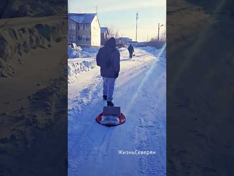 Тяжёлая жизнь северян за Полярным кругом янао жизньсеверян Yamal Youtubeshorts Reels Nord