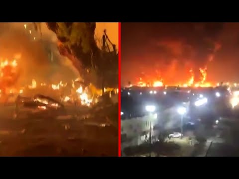 قنبلة تخترق الجبال أميركا تضرب تحصينات الجبال في هرمز