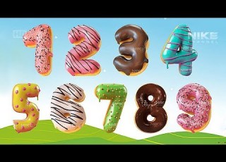  Anak Balita MENGENAL ANGKA 1 2 3 Sampai 10 Bentuk Donat