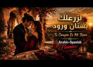  لزرعلك بستان ورود Tu Corazón Es Mi Tesoro Arabic Spanish Flamenco Zakaria Sabbagh