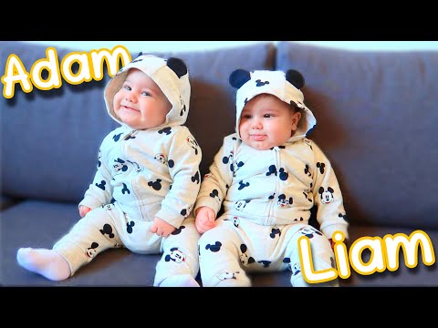 لأول مرة التوأم يجلسون لوحدهم بعمر اربع شهور عصام ونور لأول مرة التوأم يجلسون لوحدهم بعمر اربع شهور عصام ونور