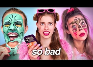 Reacting To My MOST VIRAL TikTok Makeup Looks