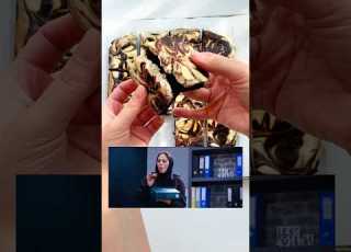  ماربل براونی مورد علاقه سمیرا زخم کاری Marble Brownie