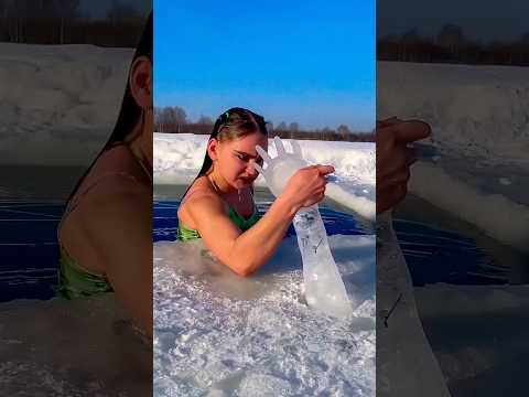 هذه الفتاة تعيش في الجليد اكسبلور ترند Viralvideo