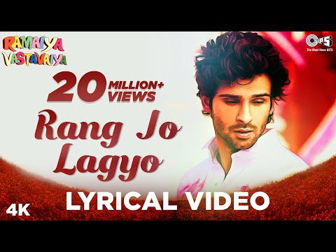 Rang Jo Lagyo Lyrical Ramaiya Vastavaiya Girish Kumar Shruti Haasan Atif Aslam Shreya Ghoshal