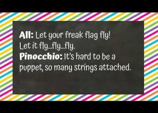 Freak Flag Shrek Jr With Lyrics