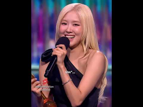 Rosé Won At The 2026 BRIT Awards Blackpink Rose Fpyシviral