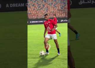  مزاجه رايق مهارات مصطفى محمد قبل انتقاله للنادي الأهلي شوف عمل ايه