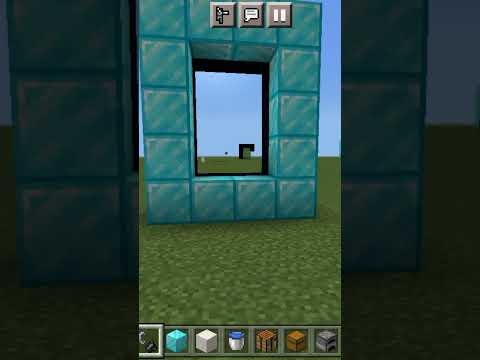 Shortsا طريقه صنع بوابه دايموند في ماين كرافت