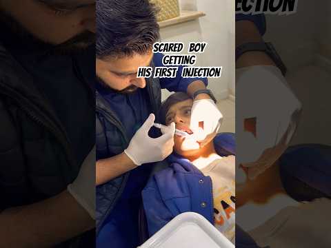 Scared Boy Getting His First Injection Dental Needle Dental Phobia Pedriatic Dentist Smile Scared Boy Getting His First Injection Dental Needle Dental Phobia Pedriatic Dentist Smile