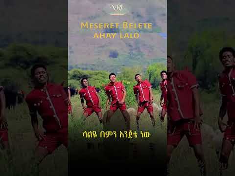 Meseret Belete Ahay Lalo መሰረት በለጠ አሃይ ላሎ New Ethiopian Music 2023