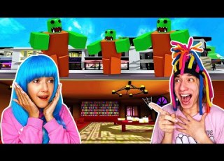 КИТАЙКА ПРЯЧЕТСЯ ОТ ЗОМБИ В БУНКЕРЕ С КСЮШЕЙ